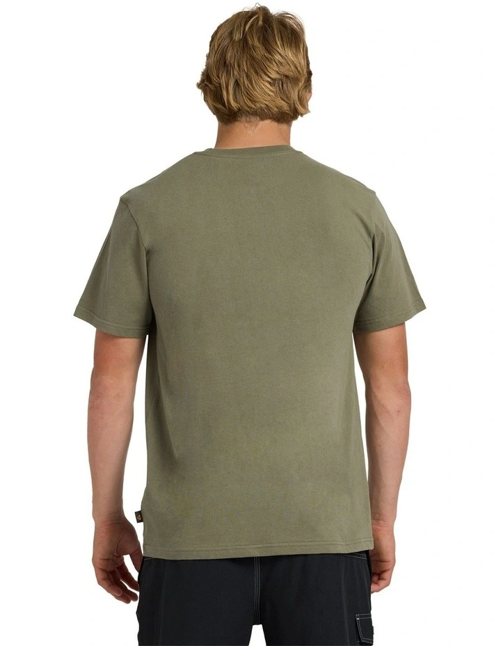 Alpine T-Shirt In Dusty Olive image 2