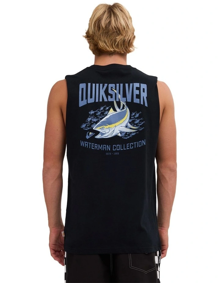 Strike Mission Muscle Top In Black image 2