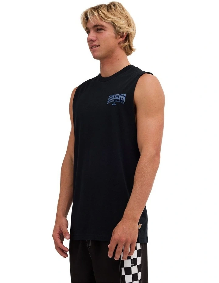 Strike Mission Muscle Top In Black image 3