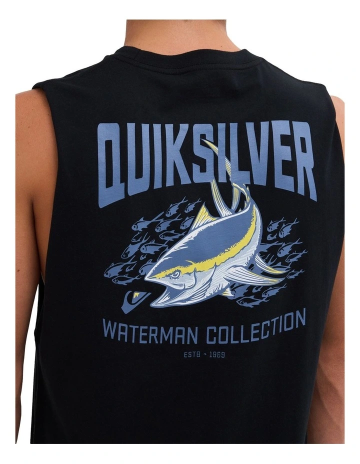 Strike Mission Muscle Top In Black image 4