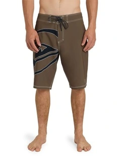 Silicon 21 Boardshorts In Canteen