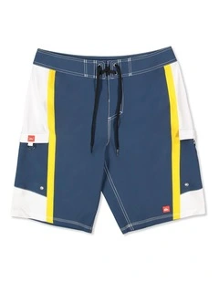 Eliminator 21 Boardshorts In Dark Denim