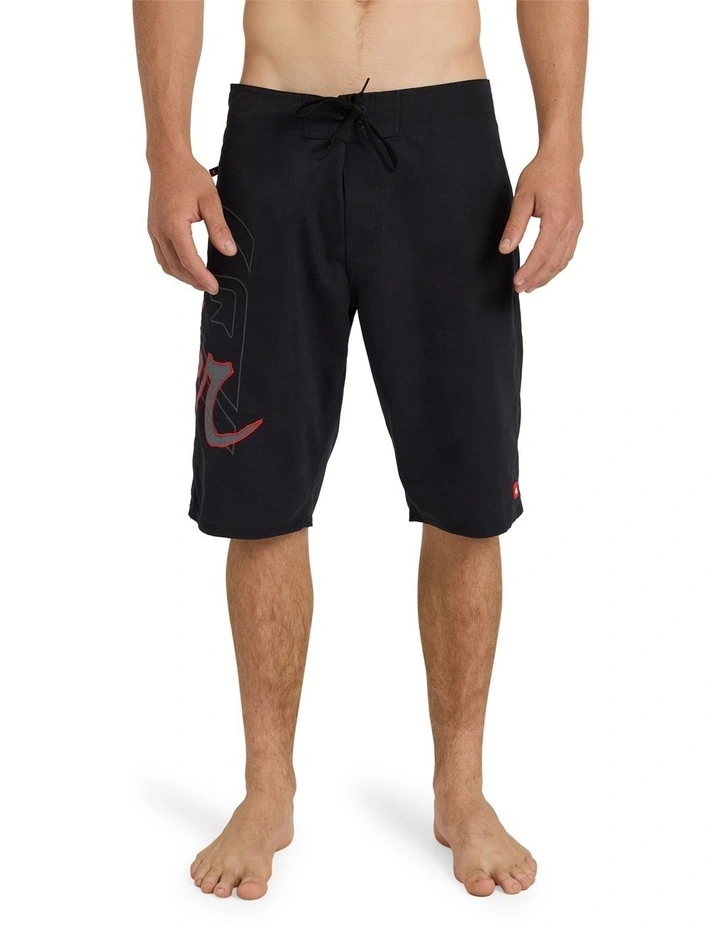 Scrawl 22 Boardshorts In Black image 1
