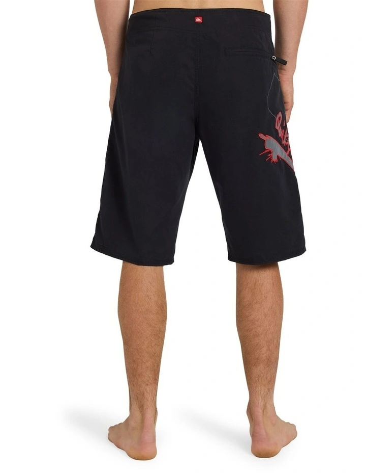 Scrawl 22 Boardshorts In Black image 2