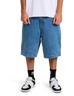 Wrench Denim Shorts In 2001 Stone Wash