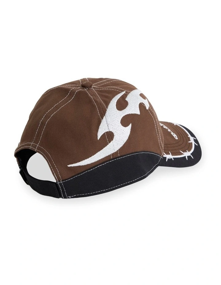 Thorn Trucker Cap In Turkish Coffee image 2