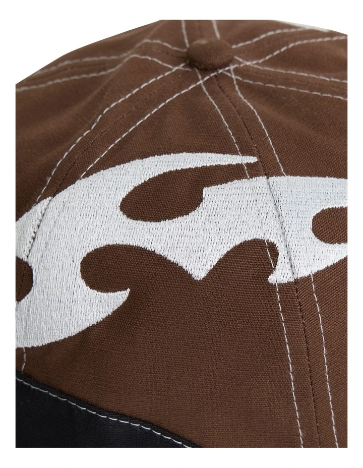 Thorn Trucker Cap In Turkish Coffee image 3