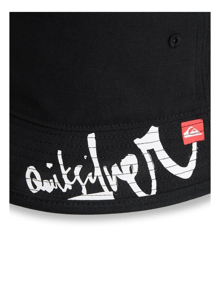 Tricky Bucket Hat In Black image 3