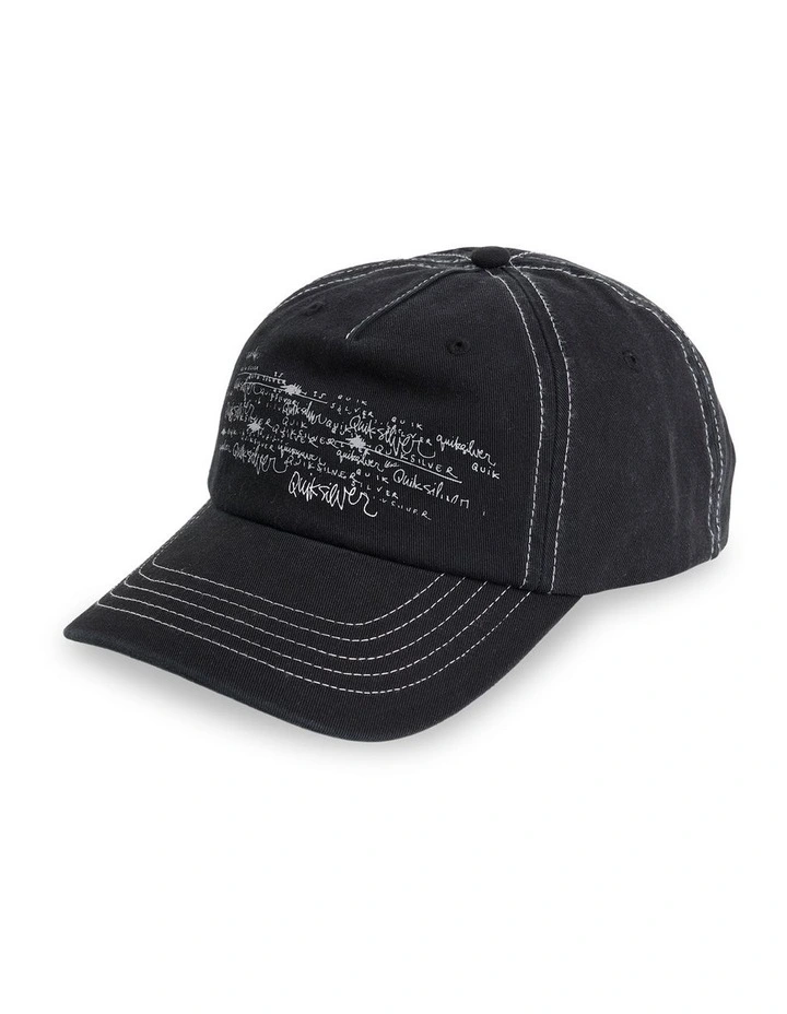 Altered 5 Panel Cap In Black image 1