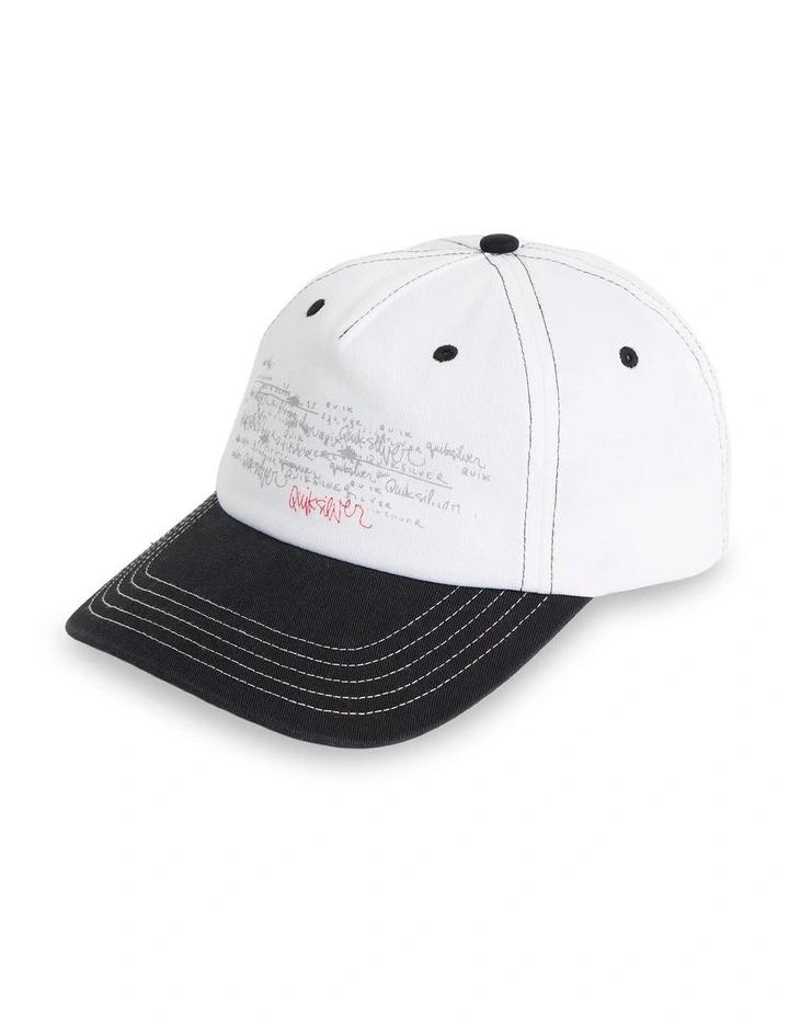 Altered 5 Panel Cap In White image 1