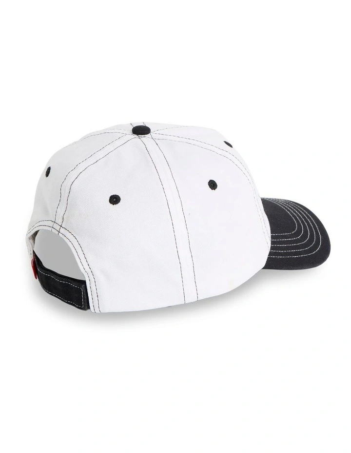 Altered 5 Panel Cap In White image 2