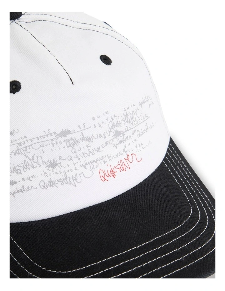 Altered 5 Panel Cap In White image 3