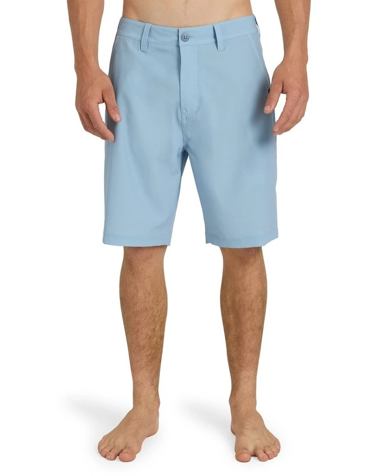 Union Amphibian 20 Hybrid Shorts In Blue Fog image 1
