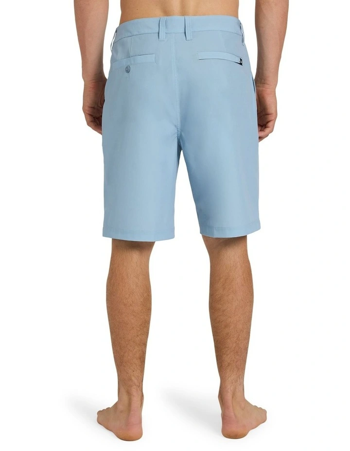 Union Amphibian 20 Hybrid Shorts In Blue Fog image 2