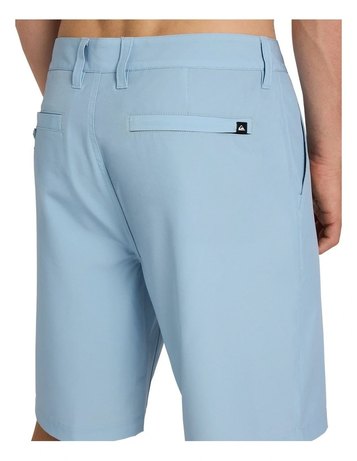 Union Amphibian 20 Hybrid Shorts In Blue Fog image 4