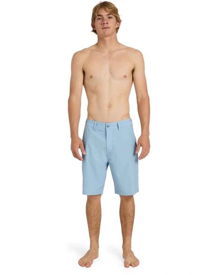 Union Amphibian 20 Hybrid Shorts In Blue Fog image 5