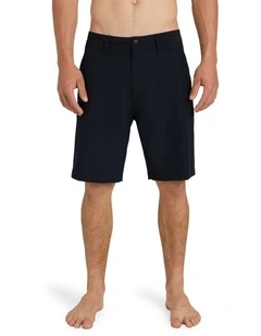 Union Amphibian 20 Hybrid Shorts In Black
