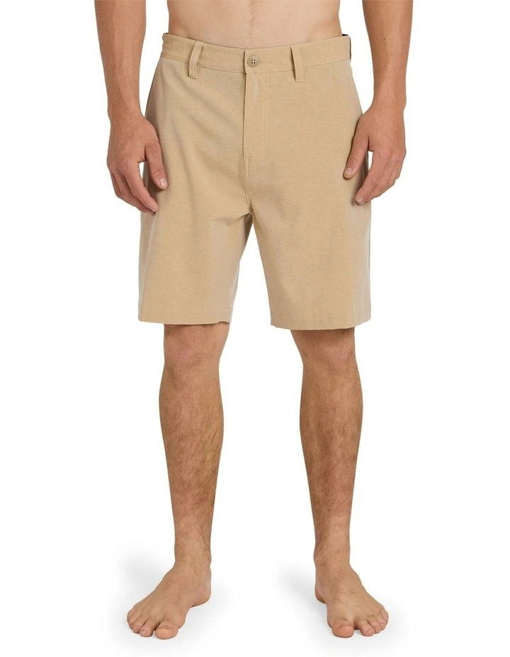 Union Heather Amph 19 Hybrid Shorts Khaki Heather image 1