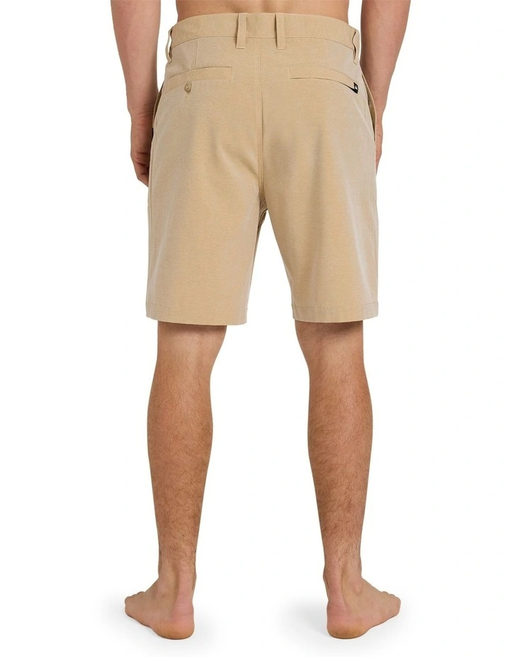 Union Heather Amph 19 Hybrid Shorts Khaki Heather image 2