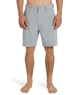Union Heather Amph 19 Hybrid Shorts Quarry Heather