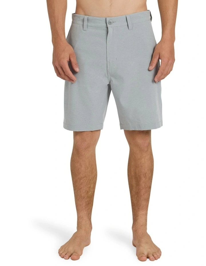 Union Heather Amph 19 Hybrid Shorts Quarry Heather image 1