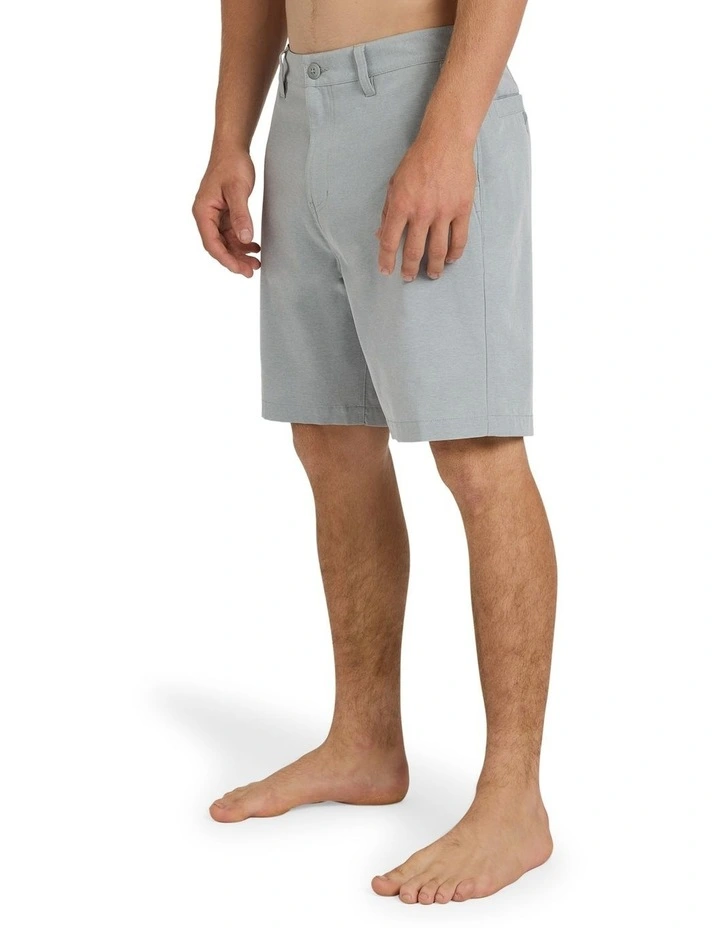 Union Heather Amph 19 Hybrid Shorts Quarry Heather image 3