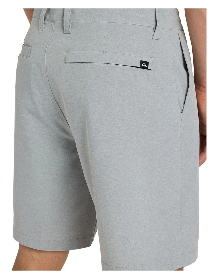 Union Heather Amph 19 Hybrid Shorts Quarry Heather image 4