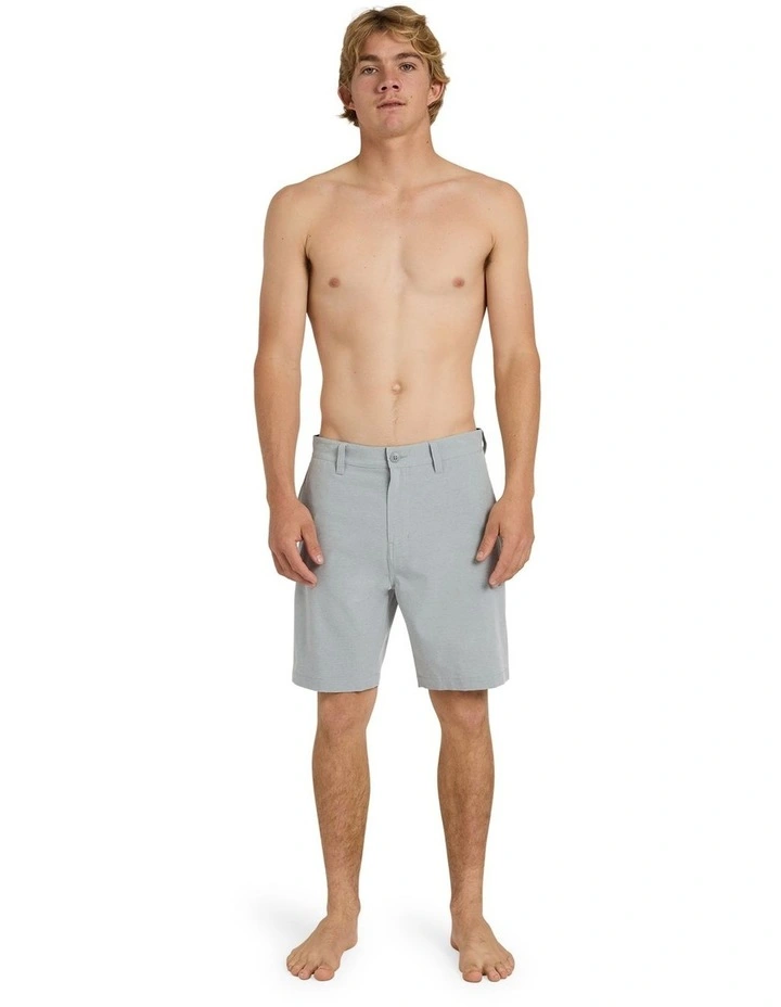 Union Heather Amph 19 Hybrid Shorts Quarry Heather image 5