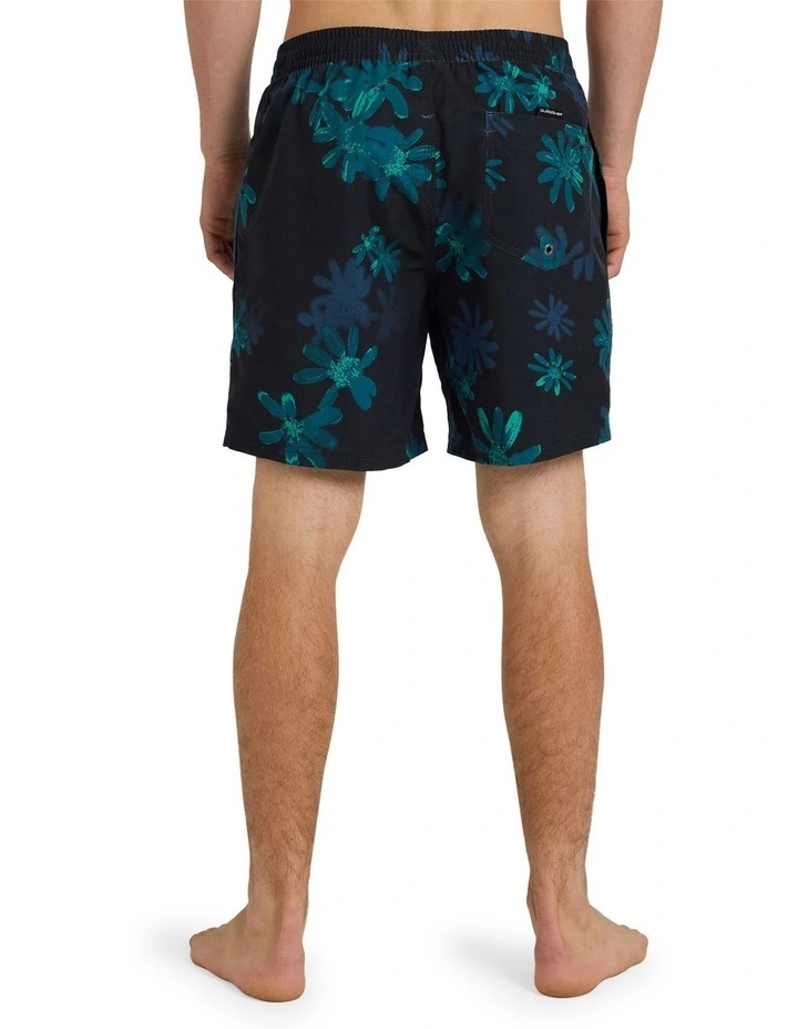 Everyday Printed 17 Volley Shorts Black Rave Dazie image 2