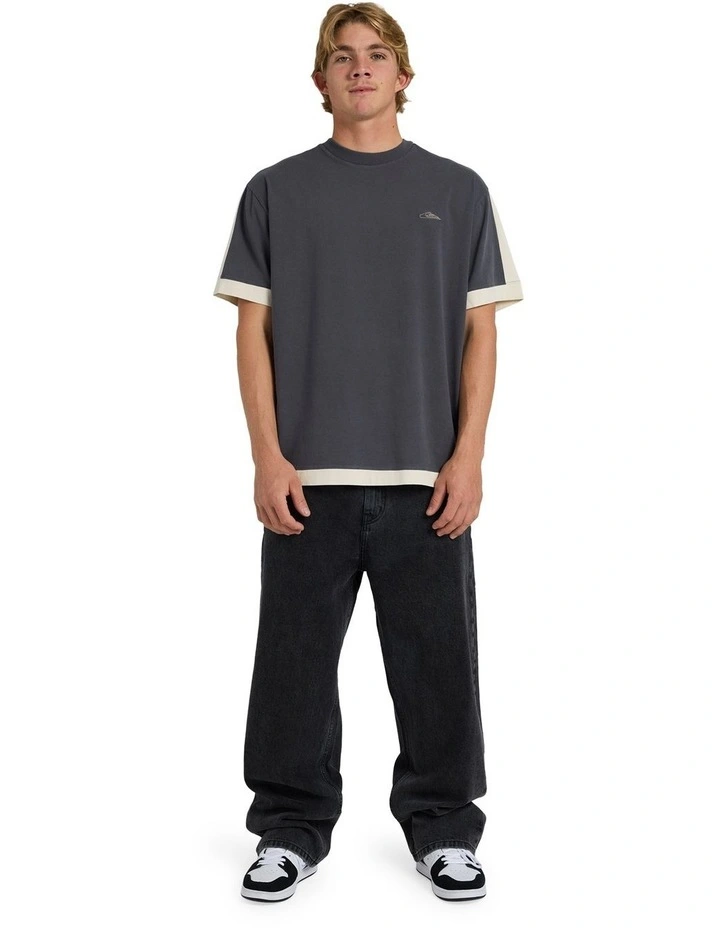Av-2 T-Shirt Acid Wash/Bone White image 5