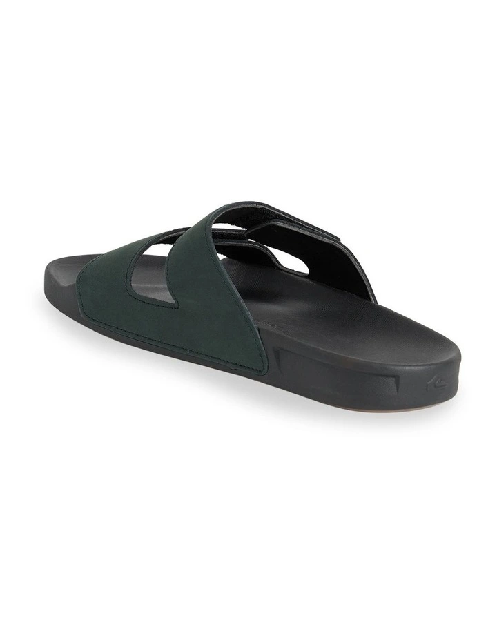 Sunset Nubuck Double Adjust Sandals Black image 2