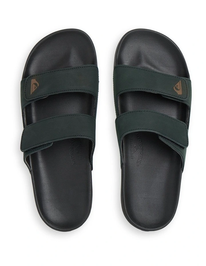 Sunset Nubuck Double Adjust Sandals Black image 3