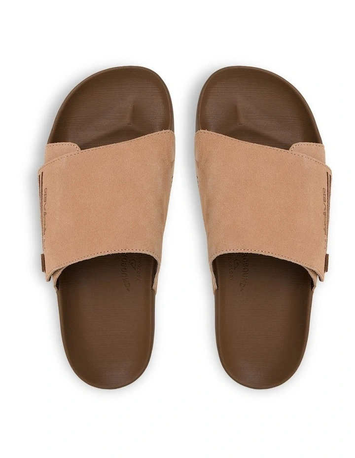 Sunset Suede Sandals Tan image 3