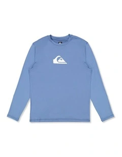 Solid Streak Long Sleeve Surf Shirt Quiet Harbor