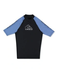 On Tour Short Sleeve Rash Vest Quiet Harbor