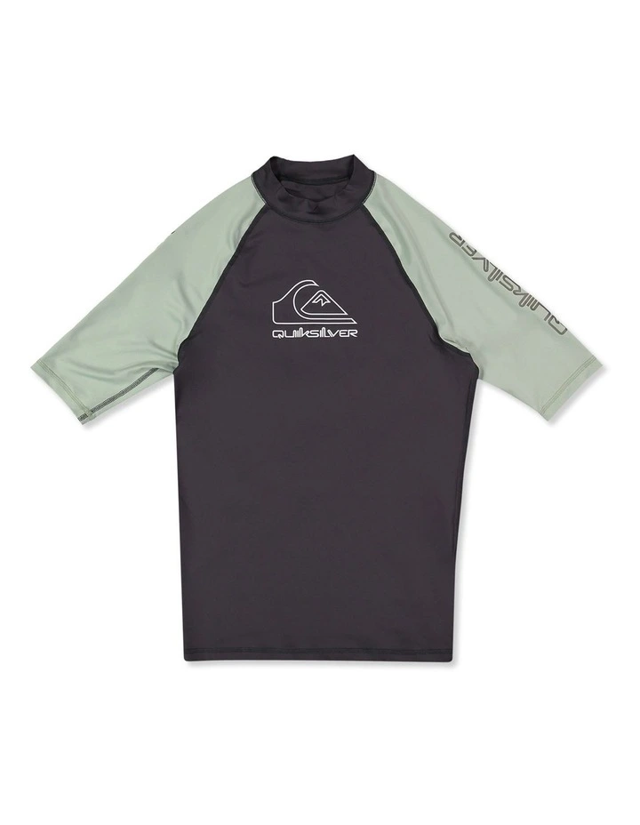 On Tour Short Sleeve Rash Vest Iceberg Green image 1