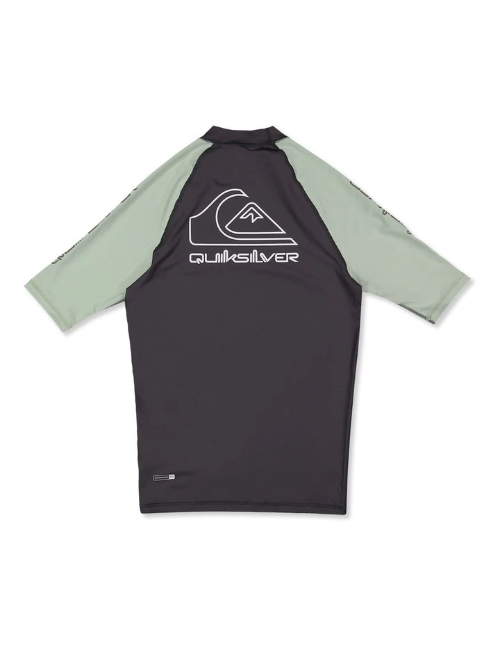On Tour Short Sleeve Rash Vest Iceberg Green image 2