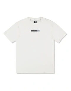 Omni Bar Short Sleeve Rashguard White