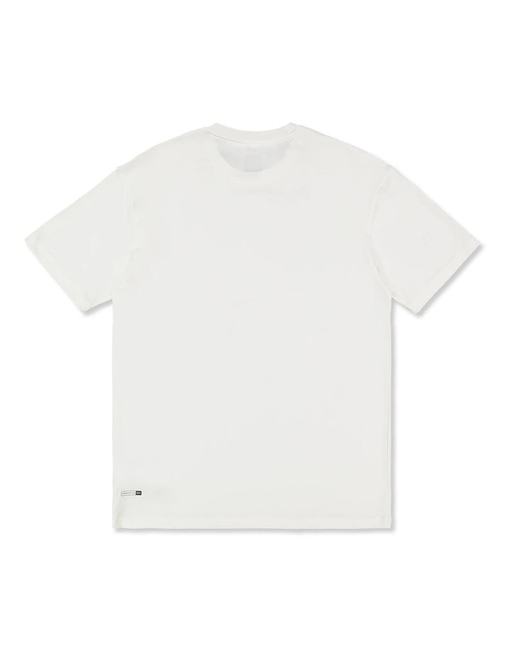 Omni Bar Short Sleeve Rashguard White image 2