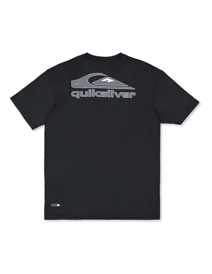 Carbon Short Sleeve Rashguard Black image 2