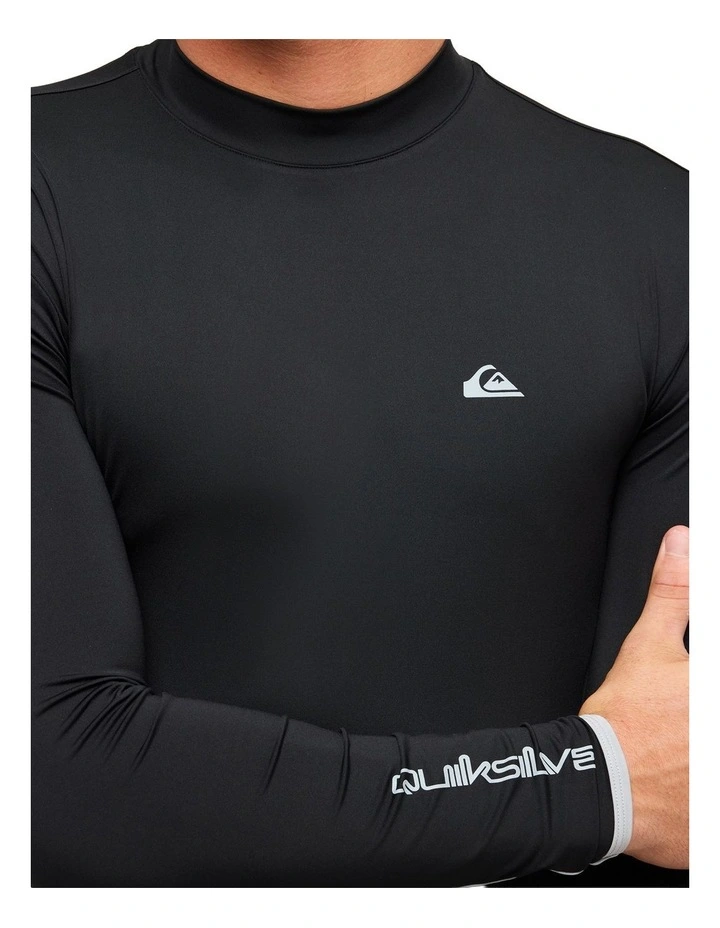 Highline UPF50 Long Sleeve Rashguard Black image 4