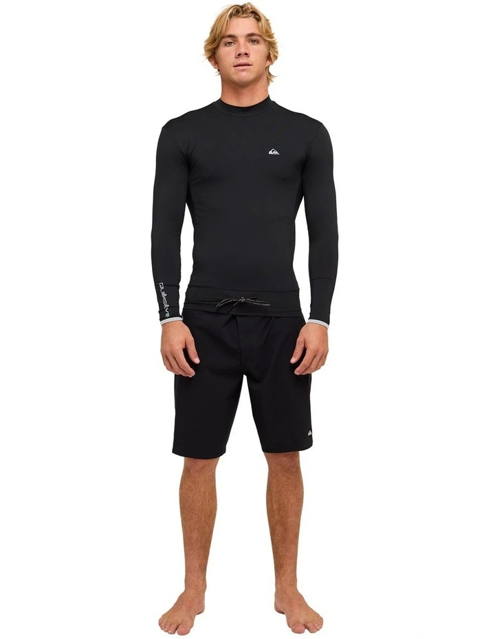 Highline UPF50 Long Sleeve Rashguard Black image 5