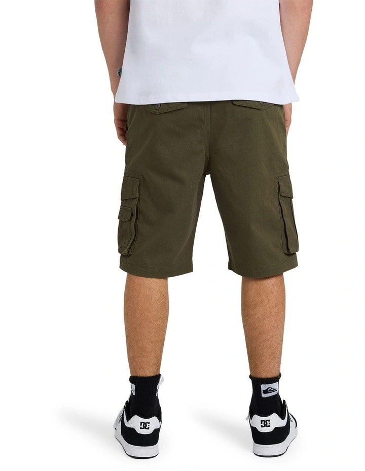 Crucial Battle 21 Cargo Shorts Grape Leaf image 2