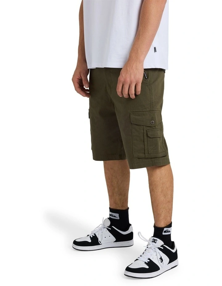 Crucial Battle 21 Cargo Shorts Grape Leaf image 3