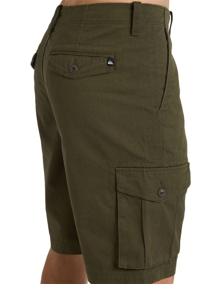 Crucial Battle 21 Cargo Shorts Grape Leaf image 4