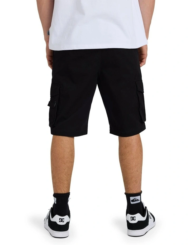 Crucial Battle 21 Cargo Shorts Black image 2