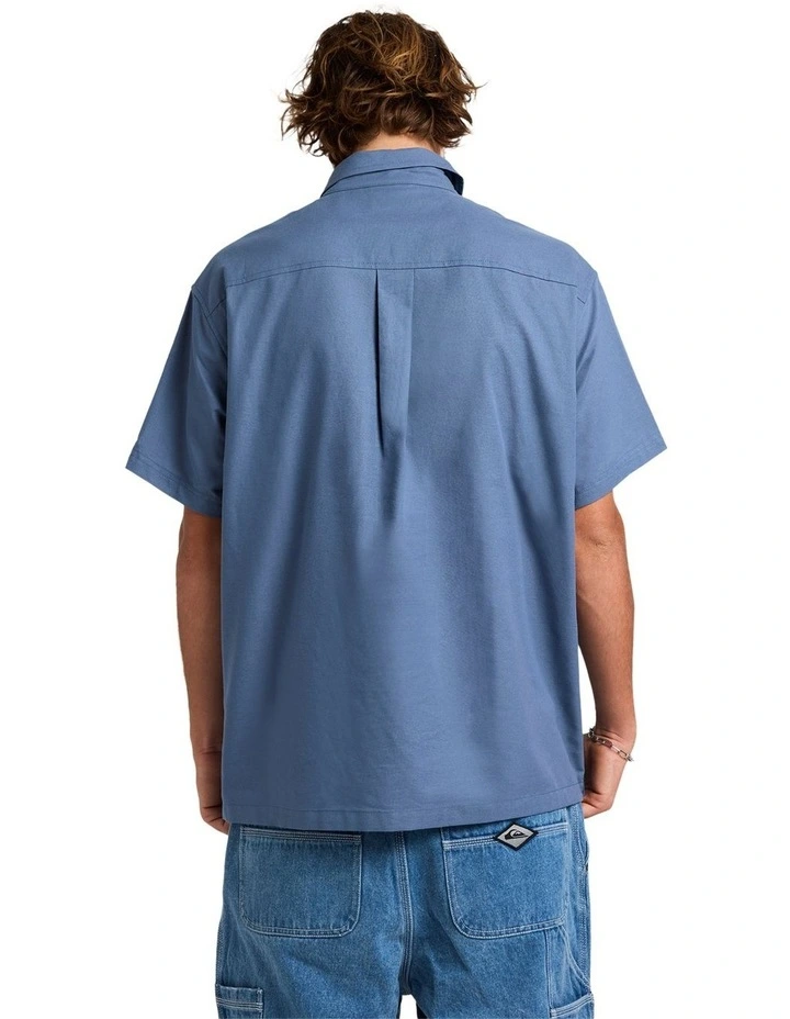 Liquid Short Sleeve Shirt China Blue image 2