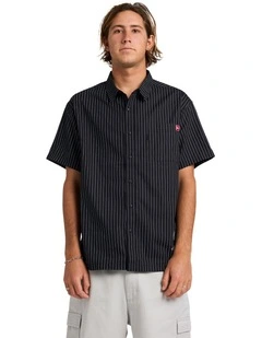 Altered Short Sleeve Shirt Black