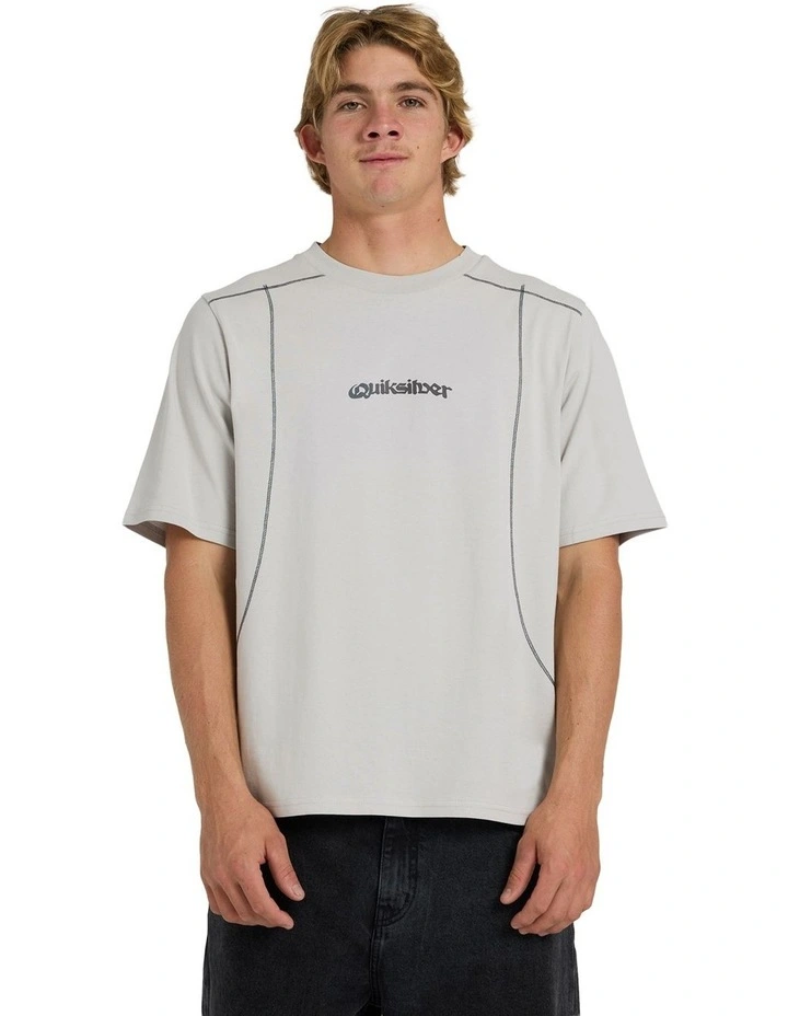 Stitch T-Shirt Grey Violet image 1
