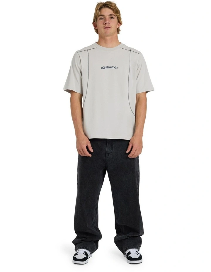 Stitch T-Shirt Grey Violet image 5
